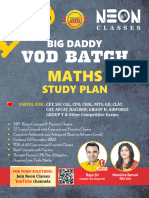 Maths Study Plan? Case Study? Thought Process ? Course Details BIG