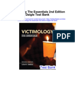 Victimology The Essentials 2nd Edition Daigle Test Bank