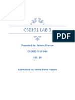 Cse Lab 3 CV PDF