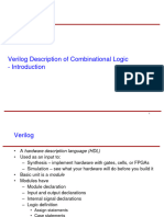 Week 5 - Verilog Description of Combinational Logic