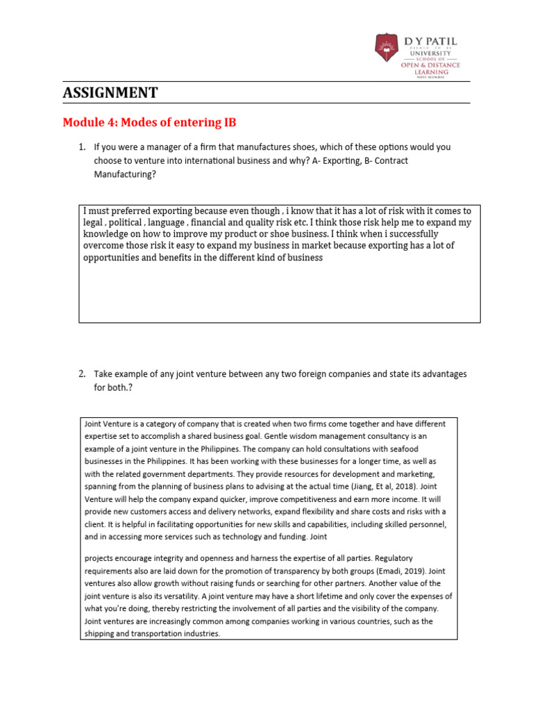 modes-of-entering-international-business-pdf-foreign-direct