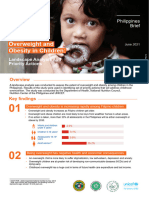 Prevention of Overweight and Obesity in Children - Landscape Analysis and Priority Actions