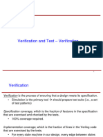 Week 13 - Verification and Test