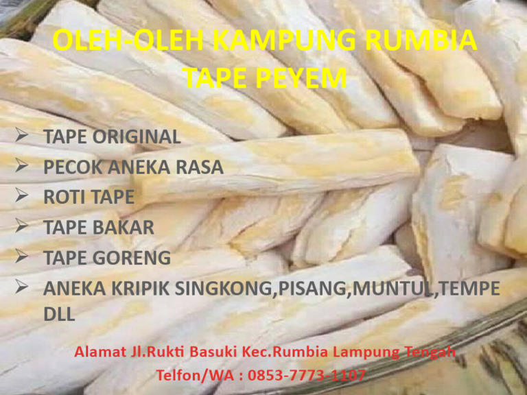 Oleh-Oleh Kampung Rumbia | PDF