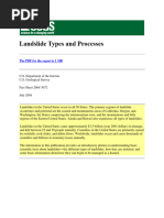 Landslide Types and Processes