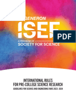 ISEF Terms and Conditions