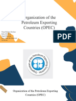 Organization of The Petroleum Exporting Countries (OPEC)