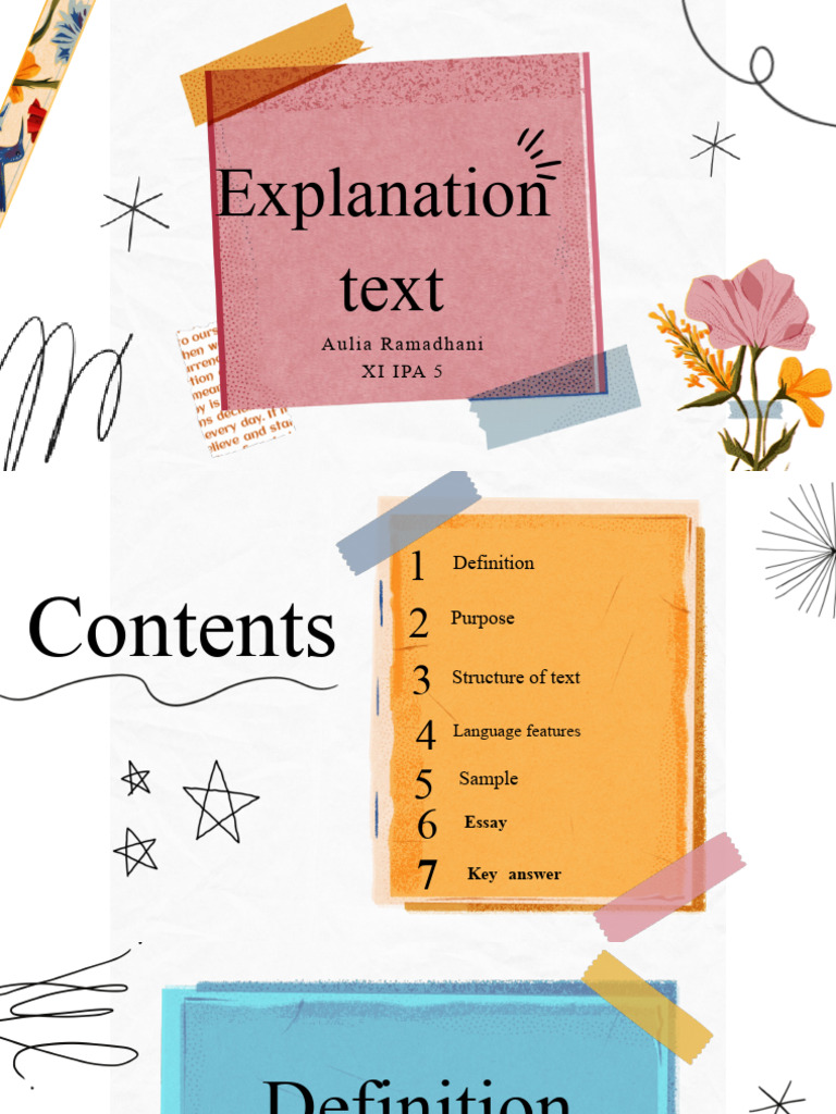 Explanation Text Guide & Features | PDF | Water | Water Cycle
