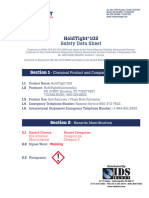 HOLDTIGHT Salt Remover & Flash Rust - MSDS