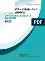 Kecamatan Citamiang Dalam Angka 2023