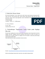 SMA 10 - Trigonometri