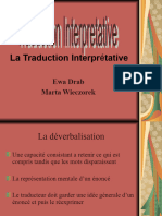 La Traduction Interpretative