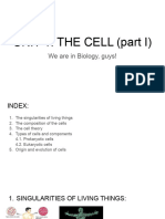 Unit 1 - The Cell (Part I) - Alumnos