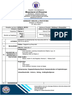 REYES Daily Lesson Plan 4th Grading