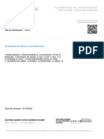 Solicitação de Exames e Procedimentos: Eletiva (81) 98806-3305