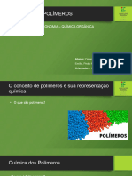 Química Dos Polímeros (Química Orgânica)