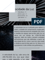 A Velocidade Da Luz