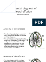 Differential Diagnosis of Pleural Effusion-82892