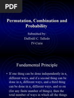 13 Permutation, Combination