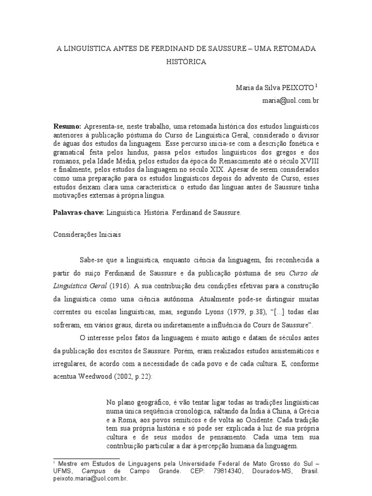 Texto 06 | PDF | Artes Linguísticas e Disciplina