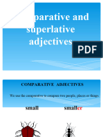 Comparative and Superlative Adjectives - 2nd2023