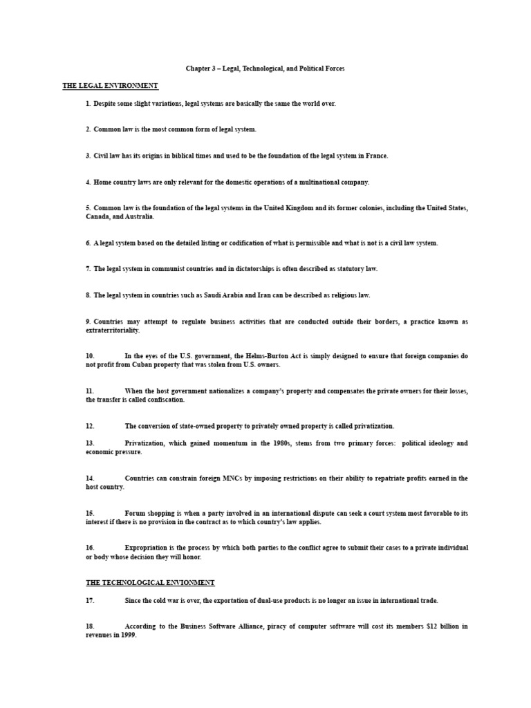 Chapter 3 legal technological and political forces pdf risk