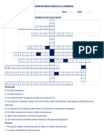 14 Vo EXAMEN DE CIENCIAS SOCIALES 6to de SECUNDARIA RESUELTO