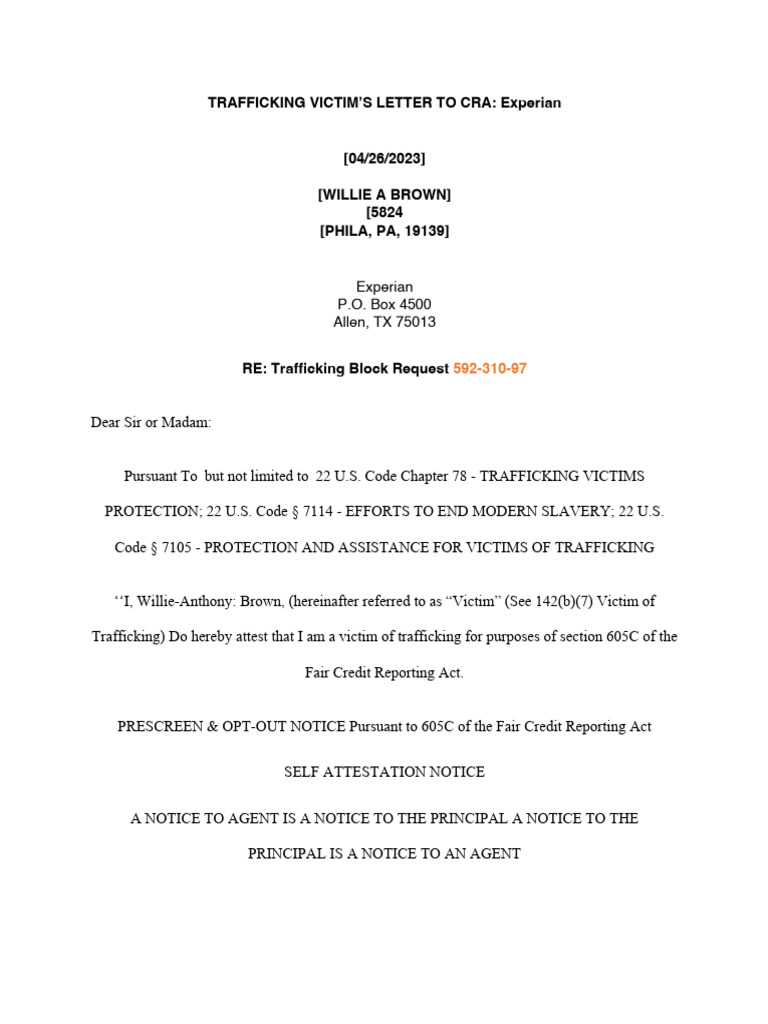 Experian adverse final 2 pdf human trafficking united states