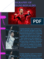 Biography of Cristiano Ronaldo