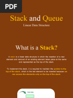 Stack and Queue