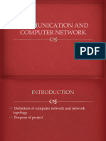 Communication and Computer Network