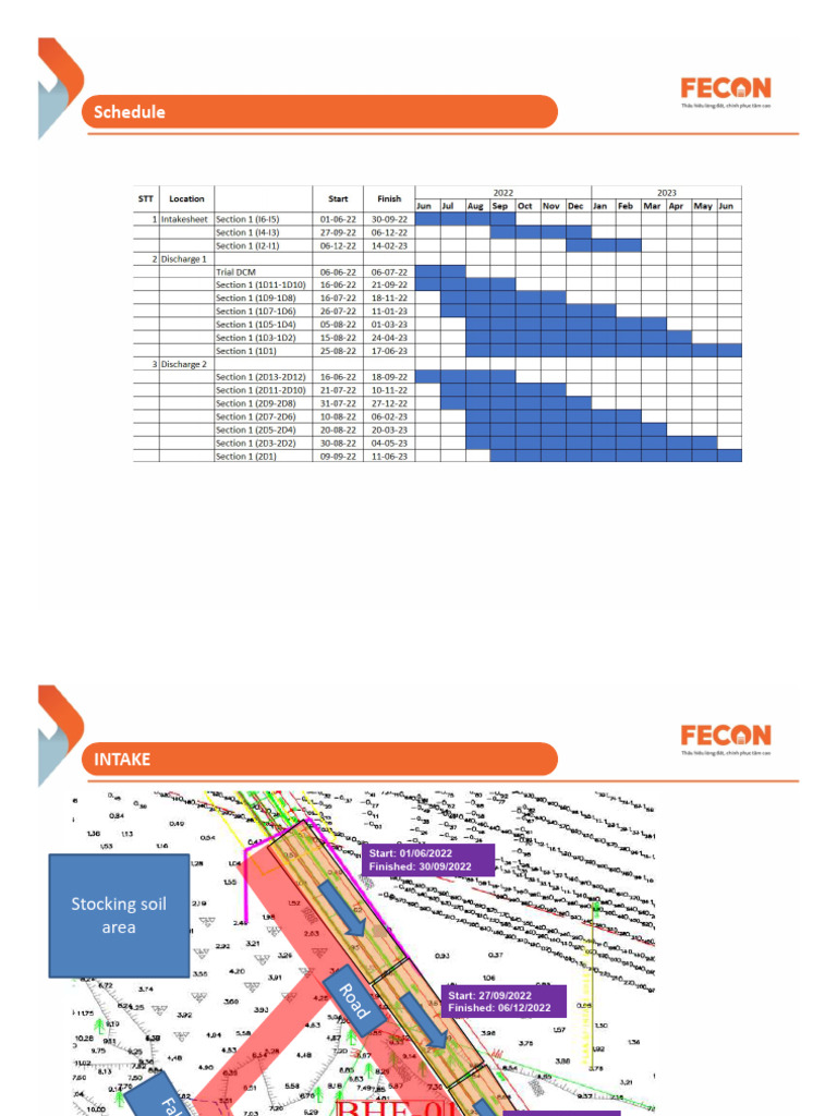Schedule | PDF | Geotechnical Engineering | Civil Engineering