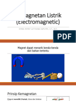 Kemagnetan Listrik (Elektromagnetik)