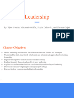 Chapter 10 Leadership