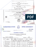 Degree Certificates