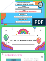 Tecnicas y Instrumentos de Intervencion en Casos