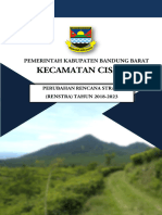 Renstra Perubahan Kecamatan Cisarua 2018 - 2023