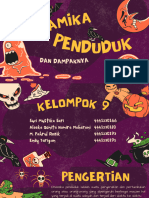 Trick or Trivia Classroom Game Presentation in Purple, Black, and Orange Illustrated Textured Style