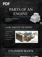 Car Engine Parts and Functions Explained | PDF | Internal Combustion ...
