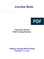Instruction Book KSpan Forming Machine
