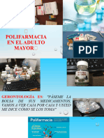 Polifarmacia en El Adulto Mayor