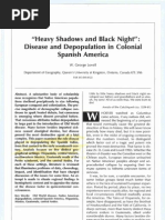 Download Disease and Depopulation in Colonial Spanish America by igi48 SN68394801 doc pdf