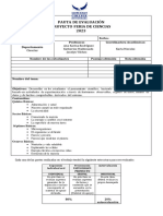 PAUTA EVALUACIÓN 5TO A 8VO Feria de Ciencias (2023)