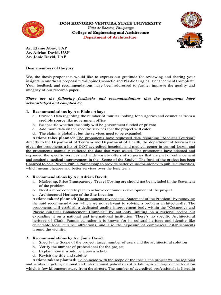 Compliance Letter | PDF | Hospital | Tourism