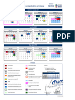 Calendario Escolar Utp 2021-2022 - Autorizado Firmas