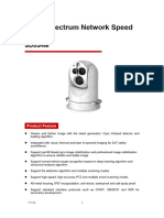 SD8S4M - Triple-Spectrum Network Speed Dome - Datasheet - V1.0.1 - 20221018
