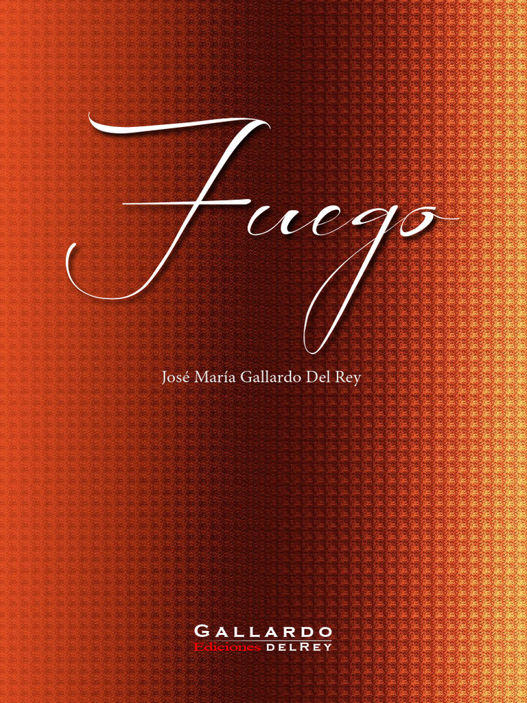 Gallardo Del Rey Ediciones Fuego Partitura Online PDF