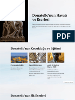 Donatellonun Hayati Ve Eserleri