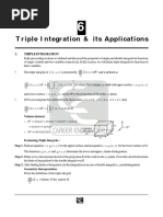 Triple Integration Its Applications Integral Calculus