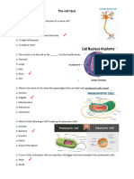 The Cell Answer Key